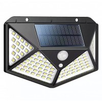 Set 6 lampi cu 100 led-uri si incarcare solara