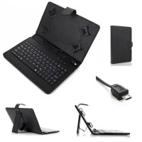 Husa Tableta 9 Inch Cu Tastatura Micro Usb Negru C13