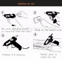 Pistol de Lipit Profesional cu Silicon 40W C113