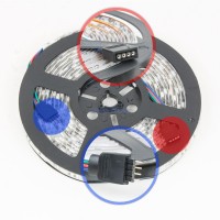 Kit 5m Banda LED RGB Telecomanda si Transformator C116