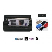 Boxa Portabila MRG L-V2, Bluetooth, Difuzoare 5W, Negru C247