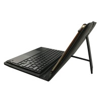 Husa tableta bluetooth cu Touchpad MRG C-363, 10 inch, cu Tastatura, Negru C363