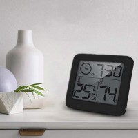 Mini Statie Meteo MRG M-364, Pentru interior, Termometru, Higrometru, Negru C364