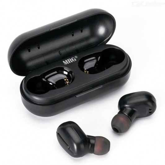 Casti Bluetooth MRG L-TWS-L13, Handsfree, In-ear, Negru C427