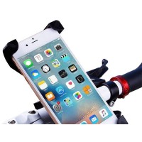 Suport Telefon MRG L-CH01, Pentru bicicleta, Ajustabil, Negru C447