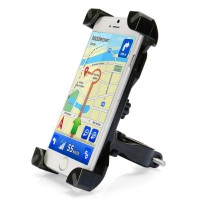 Suport Telefon MRG L-CH01, Pentru bicicleta, Ajustabil, Negru C447