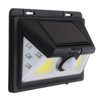 Panou Led Solar MRG A-1828B, Incarcare solara, COB + SMD, Senzor miscare C460