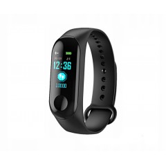 Bratara fitness MRG M-M3, Bluetooth, Smart, Negru C472