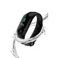 Bratara fitness MRG M-M3, Bluetooth, Smart, Negru C472