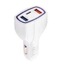 Incarcator Auto MRG M-JX-608, 7Ah, USB PD Type-C, Cablu MicroUSB inclus C497