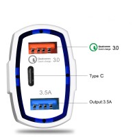 Incarcator Auto MRG M-JX-608, 7Ah, USB PD Type-C, Cablu MicroUSB inclus C497