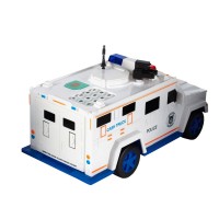 Pusculita Electronica MRG M-6688-19, Masina de politie, Cu PIN, Alb C529