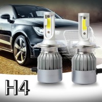 Kit 2 Becuri Auto MRG MC6, Tehnologie Led, Model H4, 36W C561