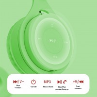 Casti wireless MRG MYO8, Handsfree, Cu bluetooth, Verde C577