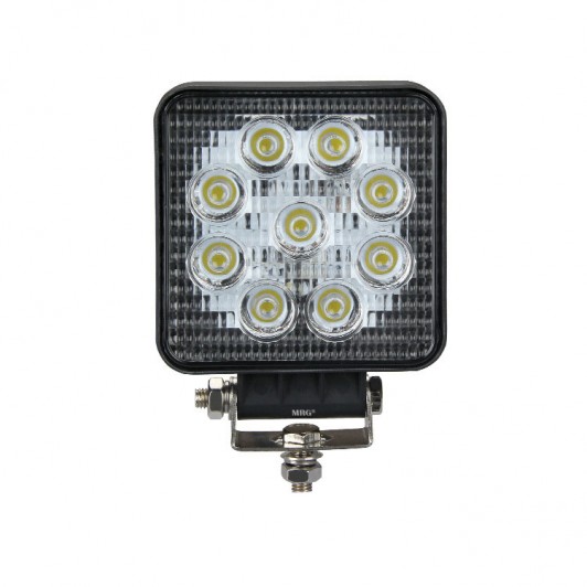 Proiector Auto Offroad MRG M2708, 9 LED, 27W, Negru C655