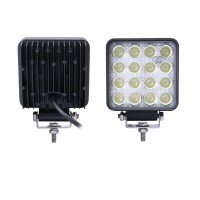 Proiector Auto Offroad MRG M2706, 16 LED, 48W, Negru C656