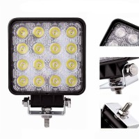 Proiector Auto Offroad MRG M2706, 16 LED, 48W, Negru C656