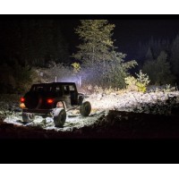 Proiector Auto Offroad MRG M2706, 16 LED, 48W, Negru C656