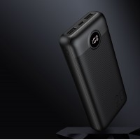 Power Bank Veger L20, 20000mAh, Display LED, Fast-Charge, Negru C726