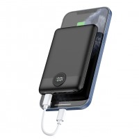 Power Bank Veger S11, 10000mAh, Display LED, Fast-Charge, Negru C726 C727