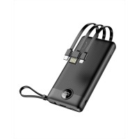 Power Bank Veger C10, 10000mAh, Display LED, Fast-Charge, Negru C728