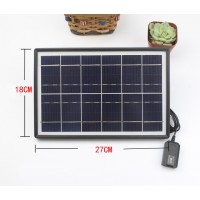 Panou Solar Portabil MRG MGD100, 8W, Iesire USB, Negru C731