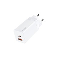 Incarcator laptop Veger CPD65E, 65W, Fast Charge, USB Type-C, Alb C735