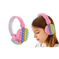 Casti On Ear MRG MCXT806C, Bluetooth, Pop It, Roz C743