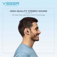 Casti Bluetooth Veger XG08, Handsfree, Cu carcasa, Negru C746