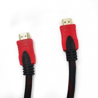 Cablu Hdmi MRG M749, 150cm, Digital, Negru cu Rosu C749