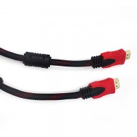 Cablu Hdmi MRG M749, 150cm, Digital, Negru cu Rosu C749