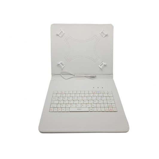 Husa Tableta Tastatura MRG L-462, 9.7 Inch, TypeC, Alb C798