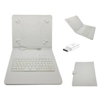 Husa Tableta Tastatura MRG L-462, 9.7 Inch, TypeC, Alb C798