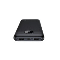 Power Bank Veger L10, 10000mAh, Display LED, Fast-Charge, Negru C806