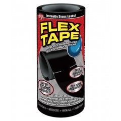 Banda adeziva MRG M839, Flex Tape, 18 cm, Cauciucata ,Negru C519 C839