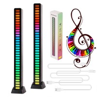 Led Bar RGB MRG MD08  , VU Meter, 32 LED RGB Pentru Masina Casa  C860