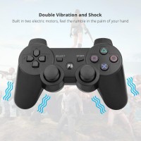 Wireless Controller Compatibil PS3 MRG MP3 , DoubleShock 3, Vibratii, Negru C870