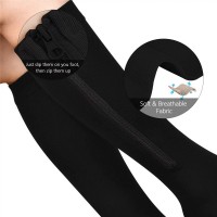 Ciorapi Compresivi cu Fermoar M876 XL Negru C876 Ciorapi Compresivi cu Fermoar M876 XL Negru C876