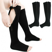 Ciorapi Compresivi cu Fermoar M876 XL Negru C876 Ciorapi Compresivi cu Fermoar M876 XL Negru C876