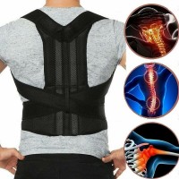 Corector Postura Spate MRG M898, Unisex, Copii - Adulti , Negru C898