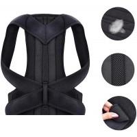 Corector Postura Spate MRG M898, Unisex, Copii - Adulti , Negru C898