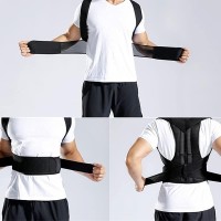 Corector Postura Spate MRG M898, Unisex, Copii - Adulti , Negru C898