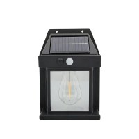 Lampa Felinar cu senzor MRG MBK888 , Cu Acumulator, Senzor Miscare, Panou Solar C928