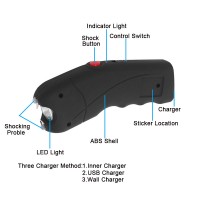 Electrosoc cu Lanterna MRG MCH23, Pentru Autoaparare, De Buzunar, Legal C934