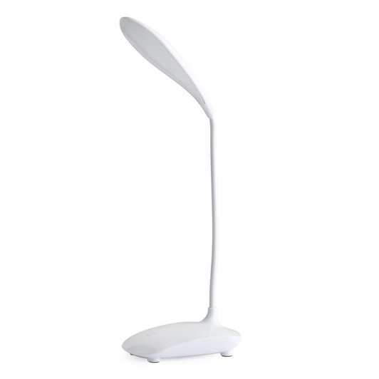 Lampa LED Flexibila de Birou MRG MXC018, USB, Touch, Alb Rece, 18 Led, Alba C973