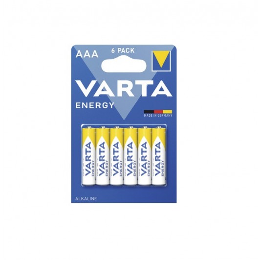 Set 6x Baterii AAA Varta Energy LR3, Alcaline C991