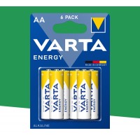 Set 6x Baterii AA Varta Energy, LR6, Alcaline, 1.5 Volti C993