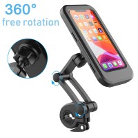 Suport Telefon MRG MHL69L, Pentru Bicicleta / Moto, Impermeabil, Magnetic C1006