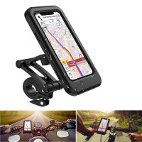 Suport Telefon MRG MHL69L, Pentru Bicicleta / Moto, Impermeabil, Magnetic C1006