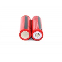 Set 2x Acumulator 18650 3,7V MRG MMMC,6800 mAh, Li-ion, Reincarcabil, Rosu C1014